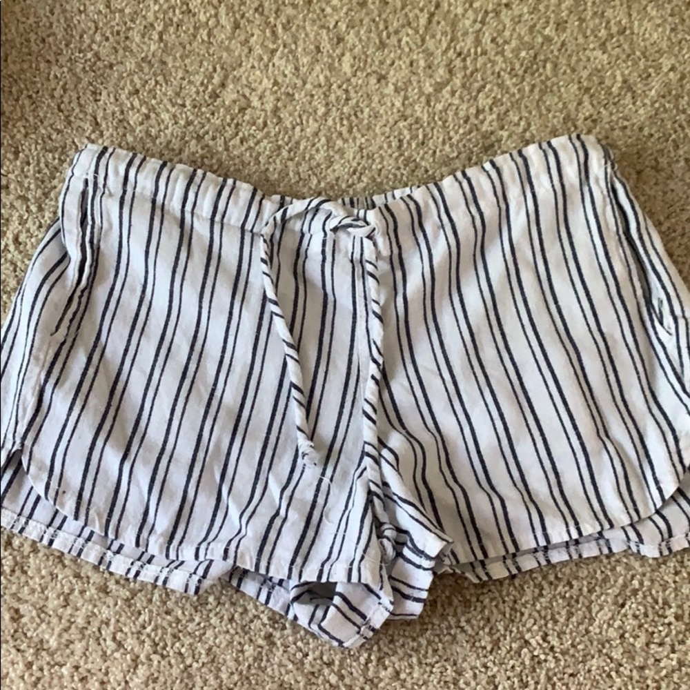 Discontinued Brandy Melville Striped Shorts